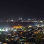 Cap-Haïtien vue de nuit