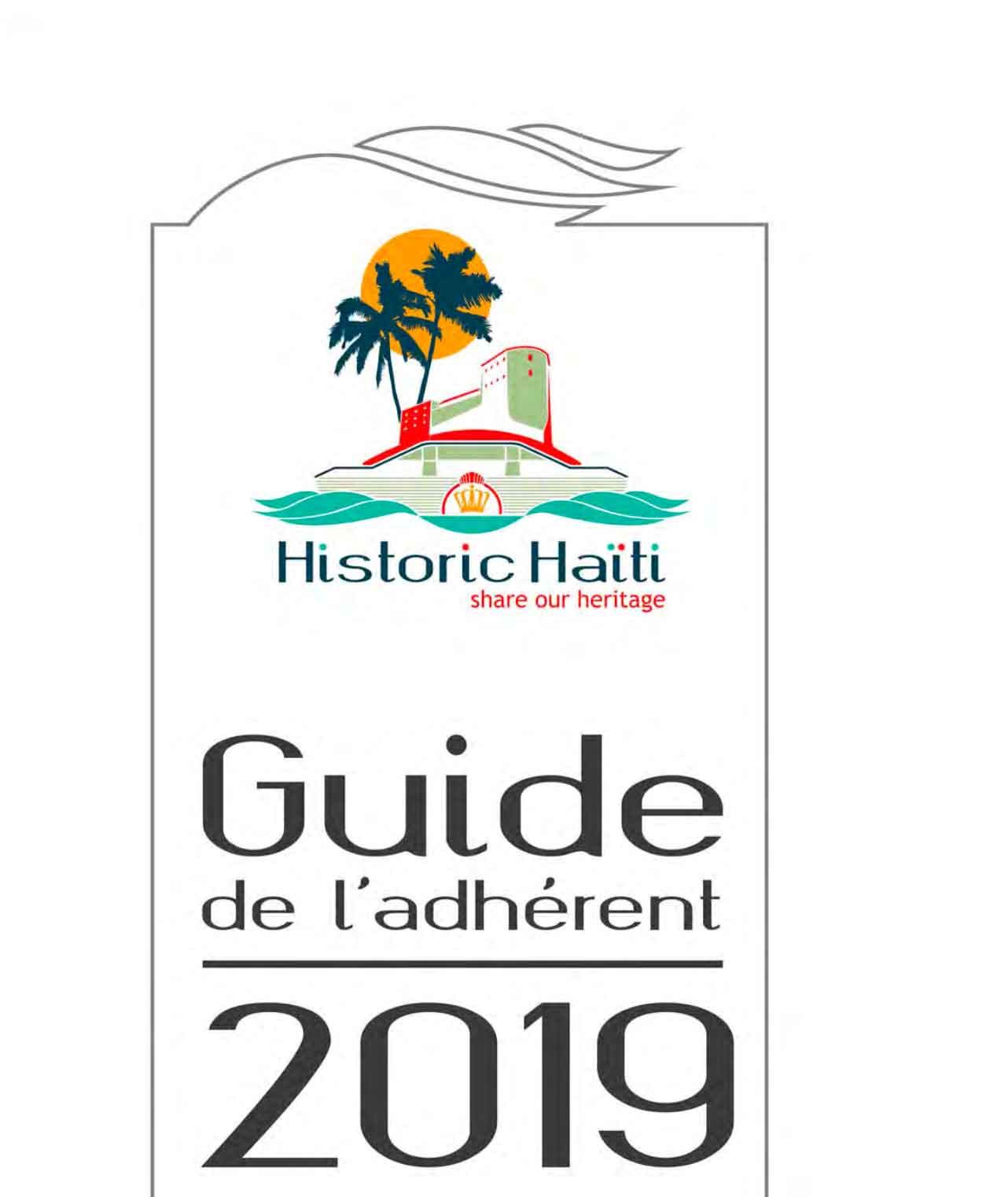 Cover - Guide d_adhésion _ Membres - Historic Haïti 2019