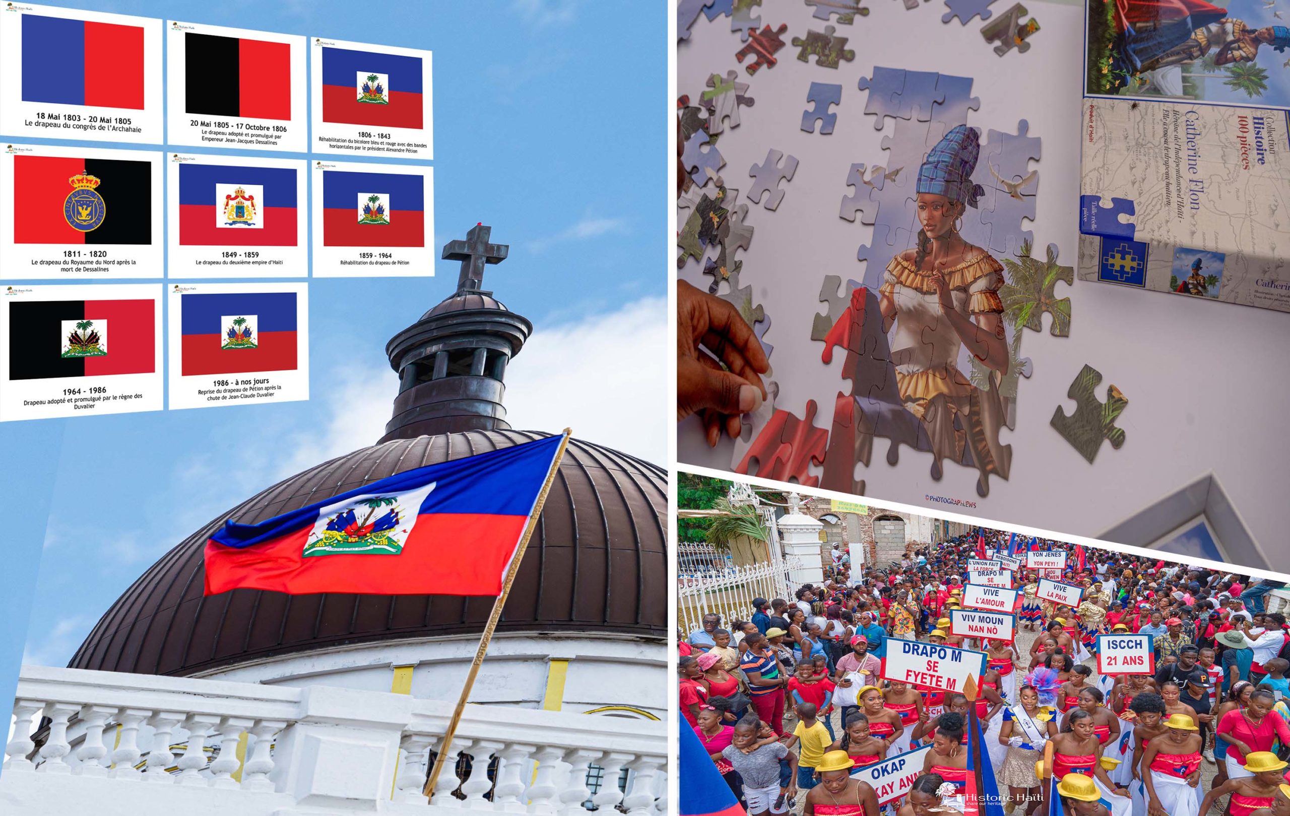 18 Mai 22 | Collage Historic Haiti_