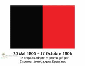 Histoire du Drapeau Haitien Changement 2 - Historic Haïti - Heritage