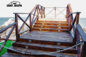 Fort Saint Joseph stairs n edit - Historic Haïti - Heritage