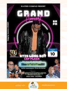 Destination Nord Activites 2024 Aout10 AtisLongBoy - Historic Haïti - Heritage