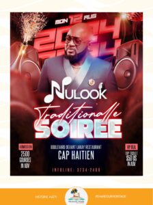 Destination Nord Activites 2024 Aout12 NuLook - Historic Haïti - Heritage