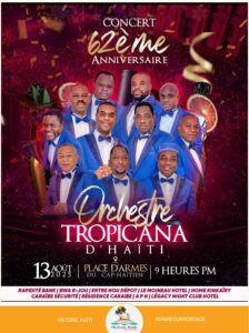 2025 08 13 Aout TROPICANA - Historic Haïti - Heritage