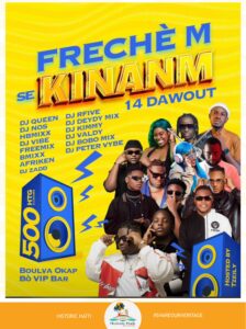2025 08 14 Aout Frechem se KINAM - Historic Haïti - Heritage