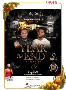 Flyerdate 31 CapDeli Fest Noel 2026 02 - Historic Haïti - Heritage