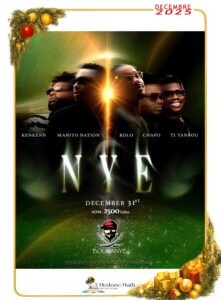 Flyerdate 31 NYE Fest Noel 2026 02 - Historic Haïti - Heritage